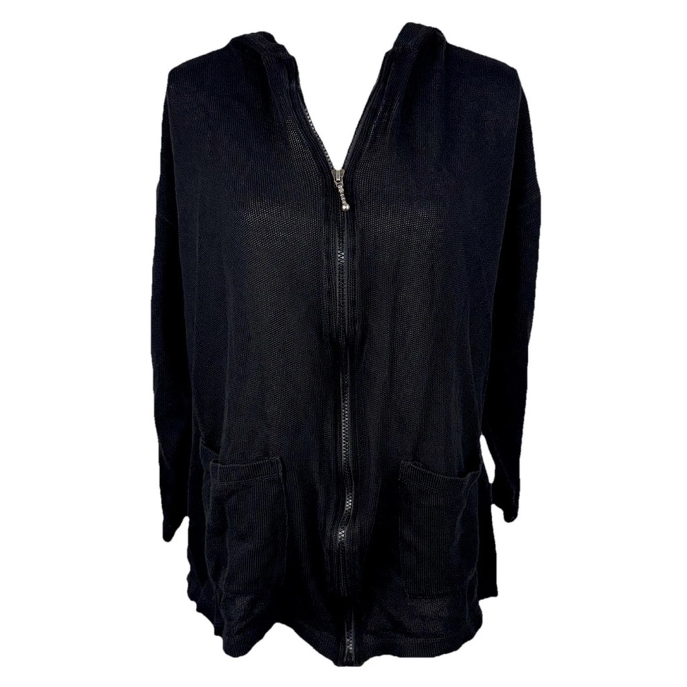 ASR Nordstrom L Unisex Lightweight Mesh‎ Fabric Hoodie With Zipper And Pockets
